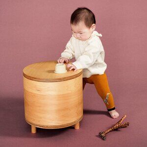 Mini Ferdinand Cotton-Blend Leggings Sz 0-12 M